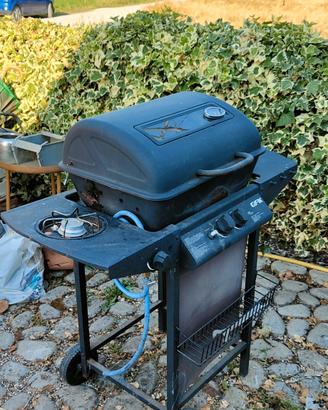 barbecue a gas