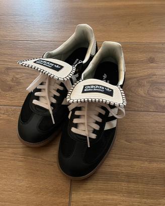 Adidas samba nere bianche pelo 40 2/3 come nuove