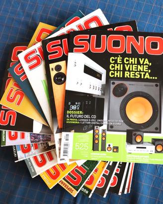 rivista SUONO numeri vari dal 1995 al 2018