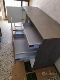 madia dispensa mobile soggiorno cucina