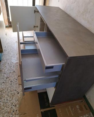 madia dispensa mobile soggiorno cucina