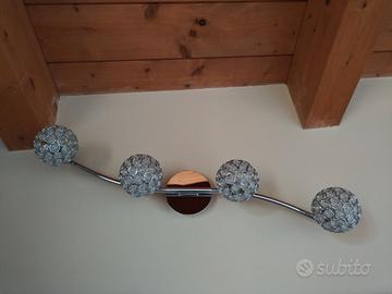 Applique sfera di cristallo