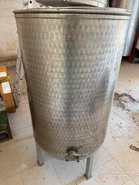Serbatoio 400L Acciaio Inox
