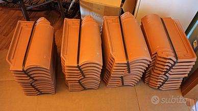 50 tegole portoghesi in argilla 41.5 x 25.5 cm