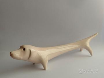 Bassotto ceramica Roberto Rigon per Bertoncello