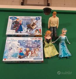 Elsa,Anna,Kristoff+2 puzzle di Frozen