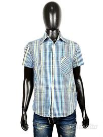 Dolce & Gabbana Camicia Uomo 48/M a Quadri Cotone