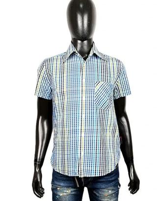 Dolce & Gabbana Camicia Uomo 48/M a Quadri Cotone