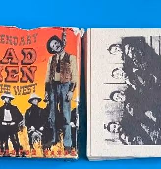 CARDS SET 1992 Legendary Bad Men Wanted FAR WEST 