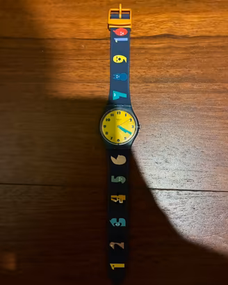Orologio originale Swatch Kids "1, 2, 3 Soleil"