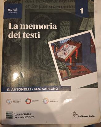 libri La memoria dei testi 