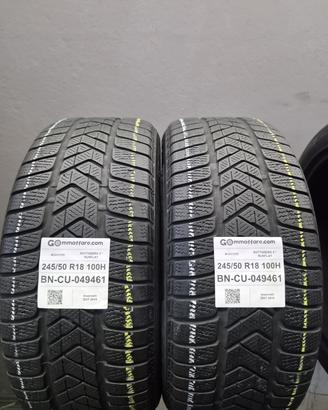 2 Pneumatici 245/50 R18 Pirelli Sottozero 3 * Runf