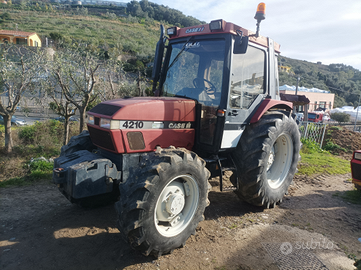 Trattore Case 4210, rimorchio vanara 40 + Grazioli