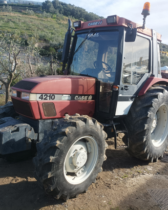 Trattore Case 4210, rimorchio vanara 40 + Grazioli