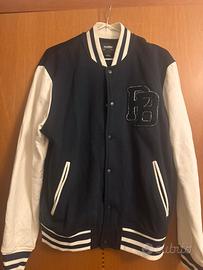 Giacca varsity Pull&Bear M blu  – stile college PB
