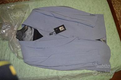 Smoking sciallato con gilè tg.50 drop 6