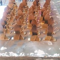 SAN GENNARO IN FERRO LAVORATO A MANO