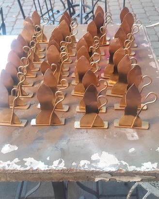 SAN GENNARO IN FERRO LAVORATO A MANO