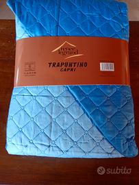 trapuntino estivo matrimoniale blu