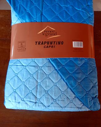 trapuntino estivo matrimoniale blu