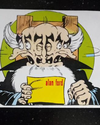Set 3 adesivi Alan Ford - Numero Uno 2 - Superciuk