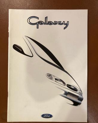 Depliant brochure ford galaxy 1996