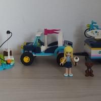 Lego Friends Il Buggy  con rimorchio di Stephanie