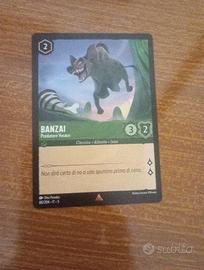 Banzai - Predatore Vorace Rare 80/204 Lorcana