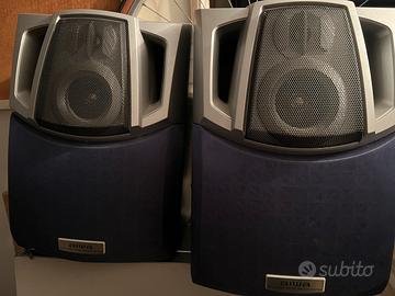 2 Casse audio Aiwa 60 w Bass reflex 3 vie