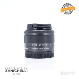 Canon EF-M 15-45 f/3.5-6.3 IS STM Usato (NS25)