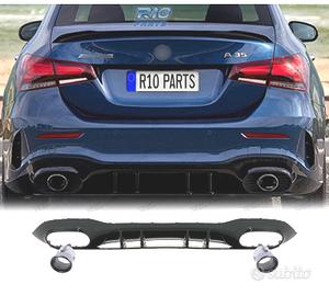 DIFFUSORE MERCEDES CLASSE A V177 SEDAN 18- A35 AMG