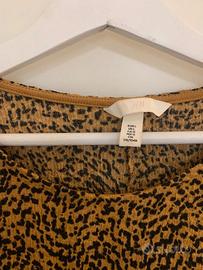 Raffinato Vestito Midi H&M - Animal Print Flair