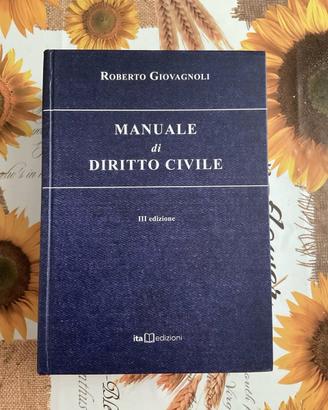 Manuale di diritto civile Roberto Giovagnoli