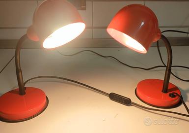 Coppia lampade vintage anni 70/80 Veneta Lumi 
