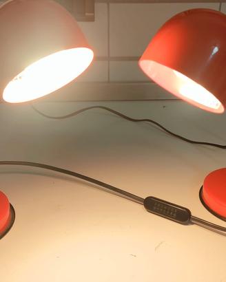 Coppia lampade vintage anni 70/80 Veneta Lumi 