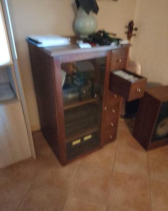 mobile per impianto stereo con cassetti 