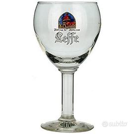 Bicchiere da birra Leffe in vetro capacità 33cl,