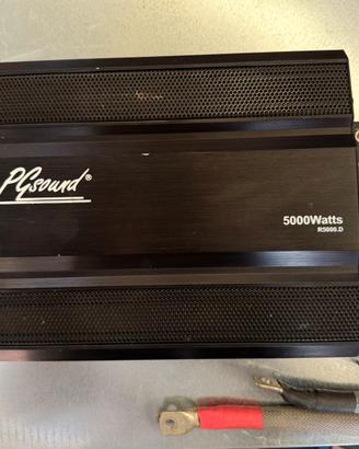 amplificatore pg sound 5000 watt