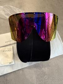 Occhiali da sole a mascherina Gucci GG1244S