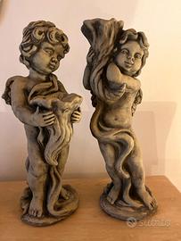 statuine in gesso per giardino