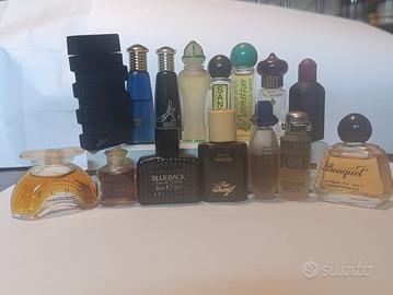 LOTTO MINI PROFUMI VINTAGE ORIGINALI