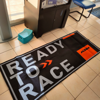 Tappeto sotttomoto grafica KTM ready to race Nuovo