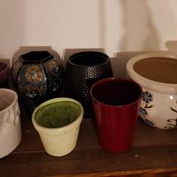 Stock vasi  ceramica e vetro