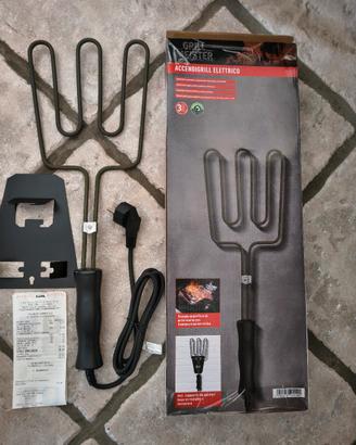 Accendi grill elettrico mai usato in garanzia Lidl