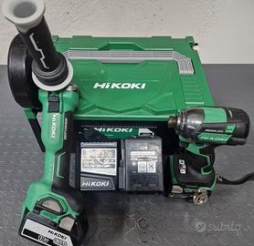 Kit Hikoki Smerigliatrice e Avvitatore a impulsi 