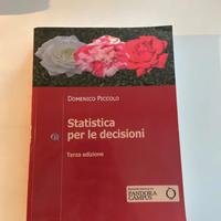 Statistica per le decisioni di Domenico Piccolo