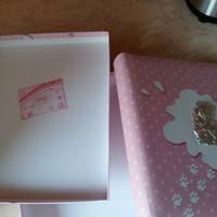 25,5 x 22 arte Argento mia portafoto nascita bimba