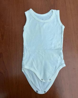 Body Nazareno Gabrielli - 6 Mesi/68 cm - Bianco