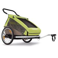 Carrello rimorchio bici per bambini Crooozer for 2