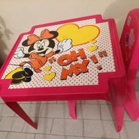 Tavolino in plastica per bambini